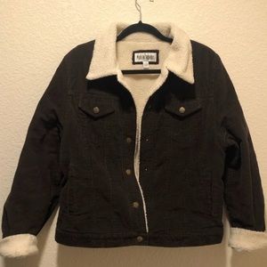 Vintage women's sherpa jacket
